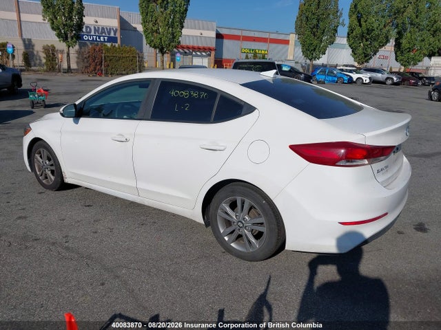 Продаж на аукціоні авто 2018 Hyundai Elantra Sel/value/limited, vin: KMHD84LF5JU600536, номер лоту: 40083870