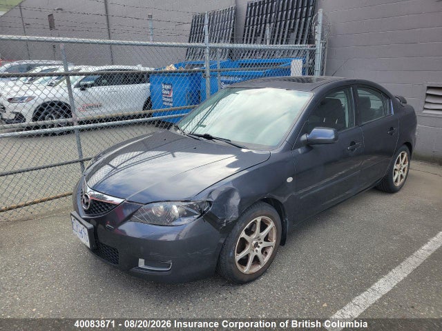 2008 Mazda 3 I მანქანა იყიდება აუქციონზე, vin: JM1BK32F281803842, აუქციონის ნომერი: 40083871