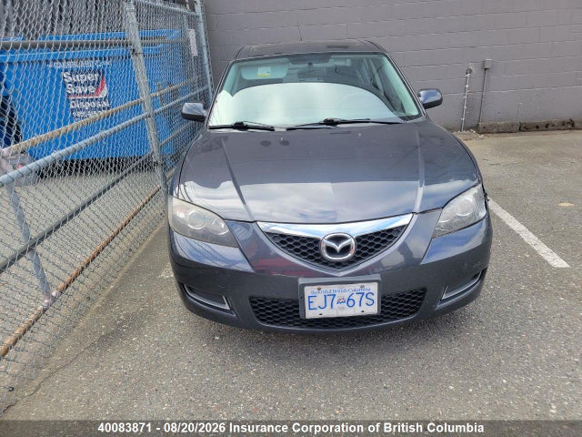 2008 Mazda 3 I მანქანა იყიდება აუქციონზე, vin: JM1BK32F281803842, აუქციონის ნომერი: 40083871