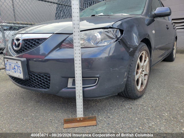 2008 Mazda 3 I მანქანა იყიდება აუქციონზე, vin: JM1BK32F281803842, აუქციონის ნომერი: 40083871