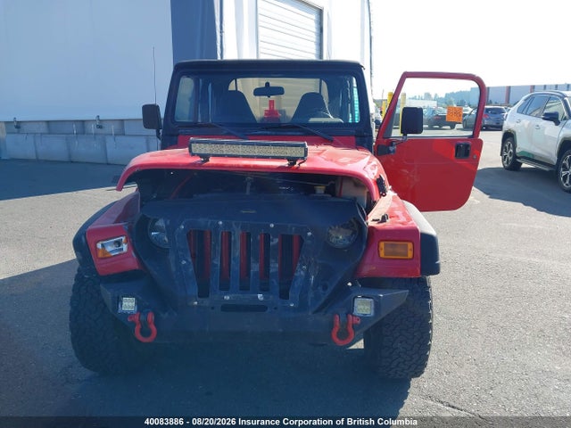 2002 Jeep Tj მანქანა იყიდება აუქციონზე, vin: 1J4FA49S52P713371, აუქციონის ნომერი: 40083886
