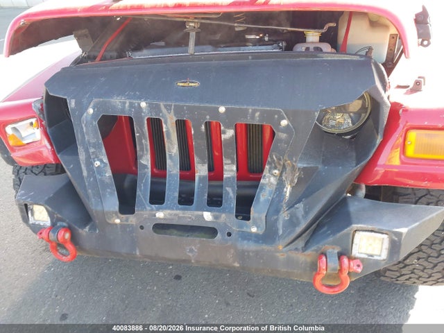 2002 Jeep Tj მანქანა იყიდება აუქციონზე, vin: 1J4FA49S52P713371, აუქციონის ნომერი: 40083886