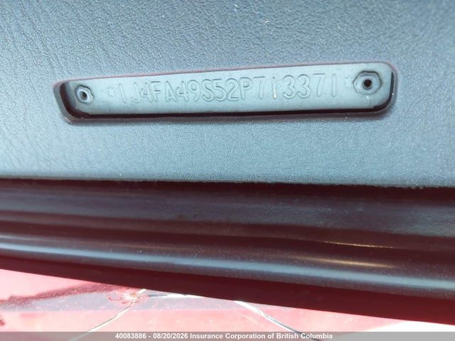 2002 Jeep Tj მანქანა იყიდება აუქციონზე, vin: 1J4FA49S52P713371, აუქციონის ნომერი: 40083886