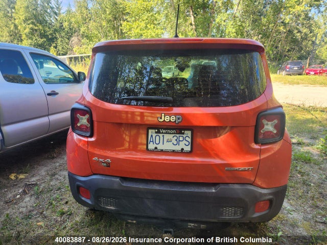 ZACCJBAW5GPC48810 Jeep Renegade Sport