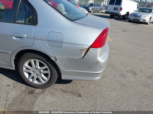 Aukcja sprzedaży 2005 Honda Civic, vin: 2HGES166X5H015482, numer aukcji: 40083890