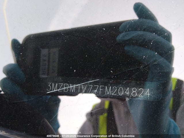 3MZBM1V77FM204824 Mazda 3 TOURING