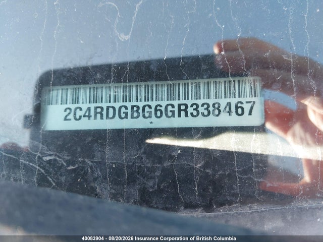Dodge Grand Caravan Se 2016 2C4RDGBG6GR338467 Image 19