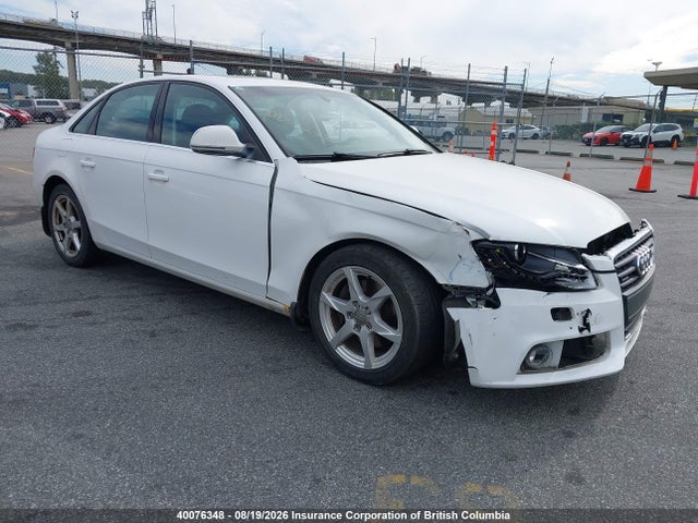 40076348 :رقم المزاد ، WAULF68KX9A097698 vin ، 2009 Audi A4 2.0t Quattro مزاد بيع