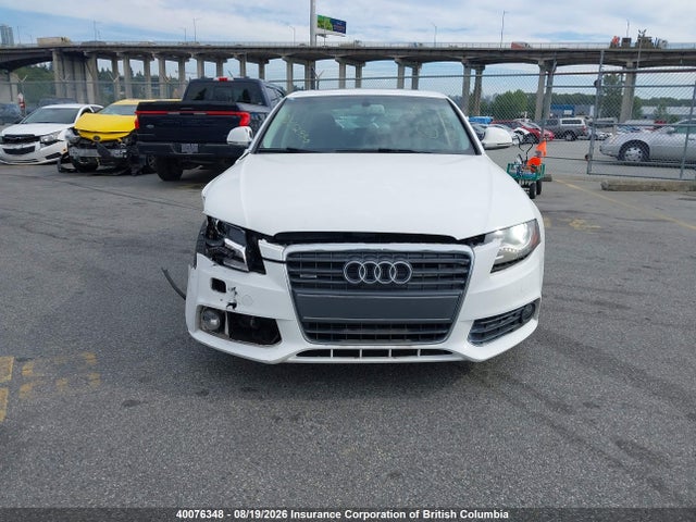 40076348 :رقم المزاد ، WAULF68KX9A097698 vin ، 2009 Audi A4 2.0t Quattro مزاد بيع