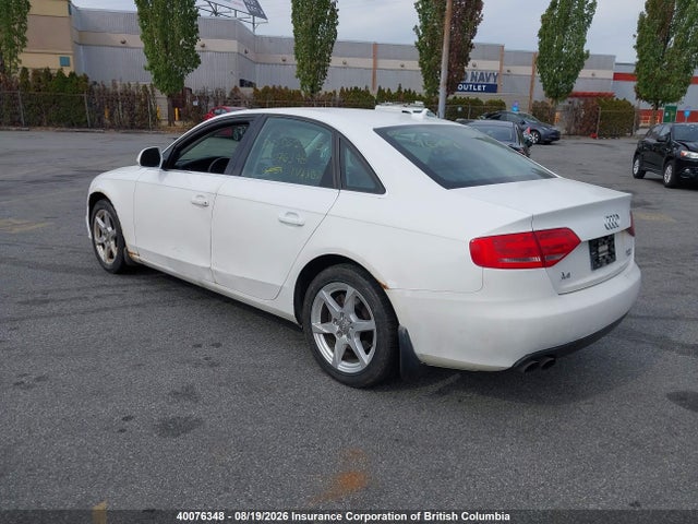 40076348 :رقم المزاد ، WAULF68KX9A097698 vin ، 2009 Audi A4 2.0t Quattro مزاد بيع