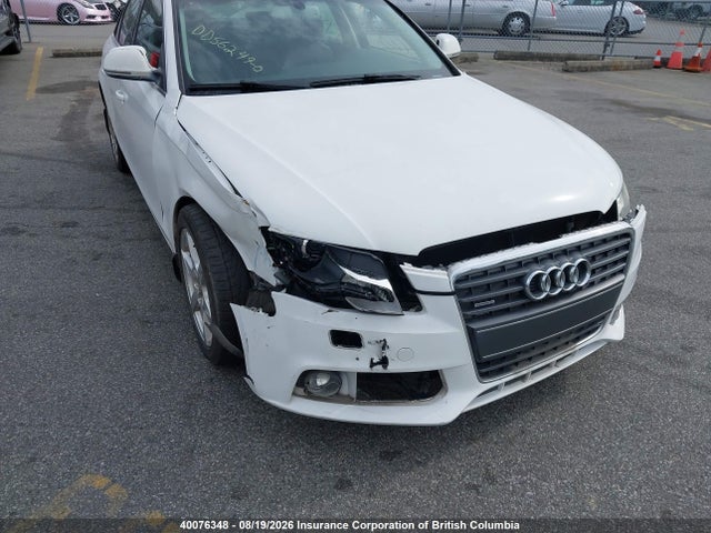 40076348 :رقم المزاد ، WAULF68KX9A097698 vin ، 2009 Audi A4 2.0t Quattro مزاد بيع