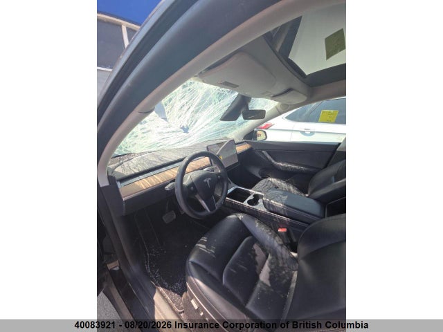 2021 Tesla Model Y მანქანა იყიდება აუქციონზე, vin: 5YJYGDEDXMF123443, აუქციონის ნომერი: 40083921