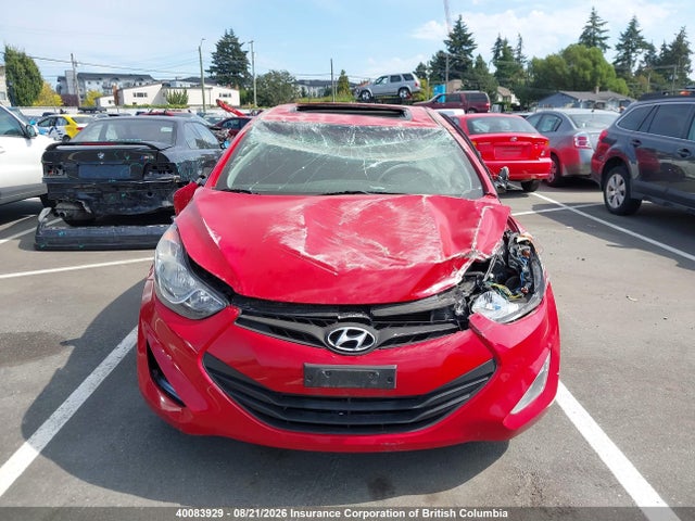 2013 Hyundai Elantra Coupe Gs/se მანქანა იყიდება აუქციონზე, vin: KMHDH6AE7DU012096, აუქციონის ნომერი: 40083929