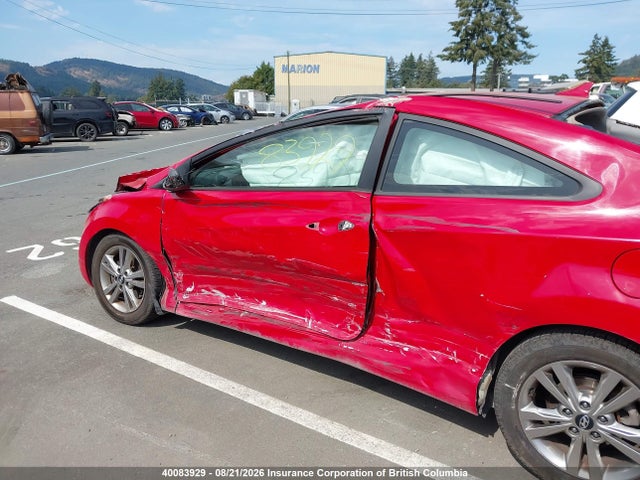 2013 Hyundai Elantra Coupe Gs/se მანქანა იყიდება აუქციონზე, vin: KMHDH6AE7DU012096, აუქციონის ნომერი: 40083929