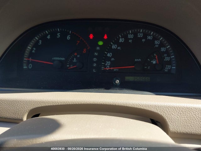 Продаж на аукціоні авто 2002 Toyota Camry, vin: JTDBE30K820003079, номер лоту: 40083930