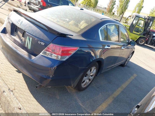 Aukcja sprzedaży 2008 Honda Accord Ex-l V6, vin: 1HGCP36898A803565, numer aukcji: 40083931