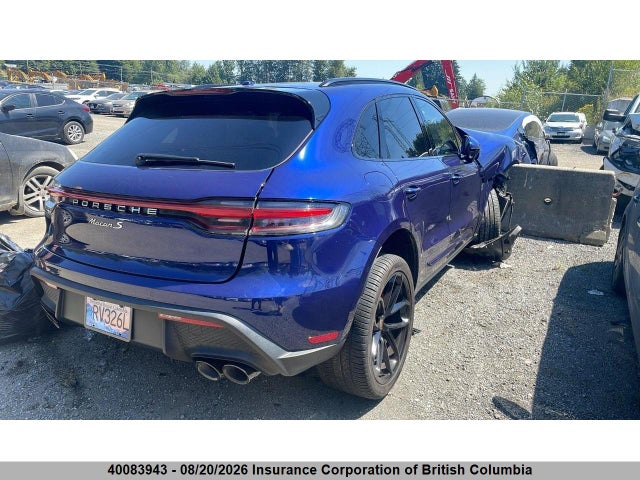 WP1AG2A5XNLB20432 Porsche Macan
