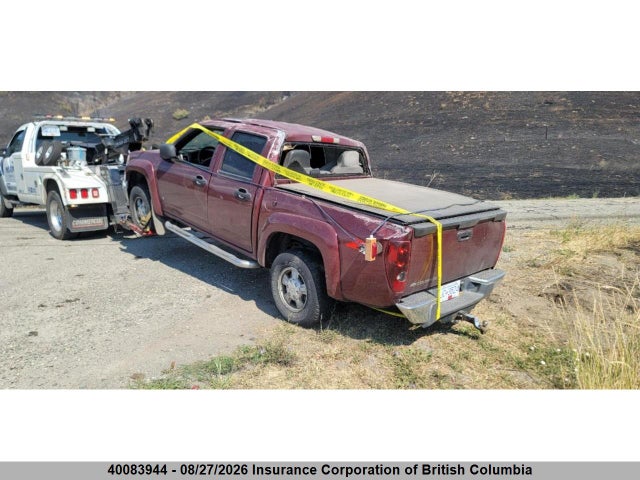 2008 Chevrolet Colorado მანქანა იყიდება აუქციონზე, vin: 1GCDT13E588170759, აუქციონის ნომერი: 40083944