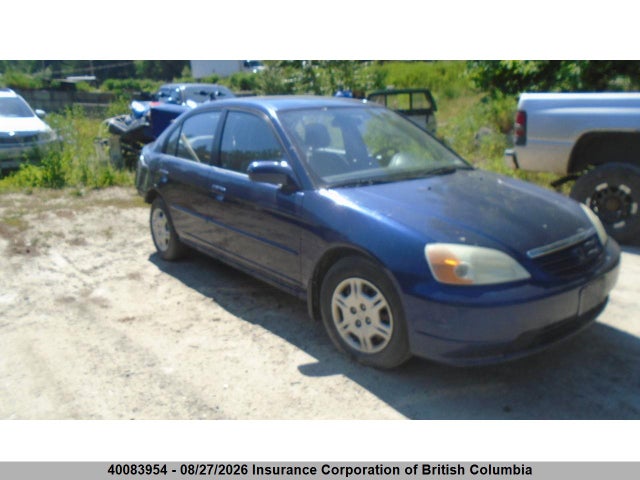 Aukcja sprzedaży 2001 Honda Civic, vin: 2HGES16621H921183, numer aukcji: 40083954