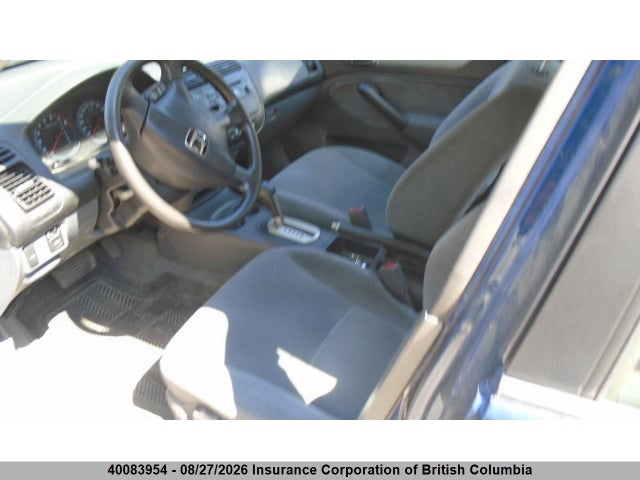 Aukcja sprzedaży 2001 Honda Civic, vin: 2HGES16621H921183, numer aukcji: 40083954