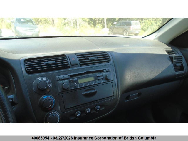 Aukcja sprzedaży 2001 Honda Civic, vin: 2HGES16621H921183, numer aukcji: 40083954