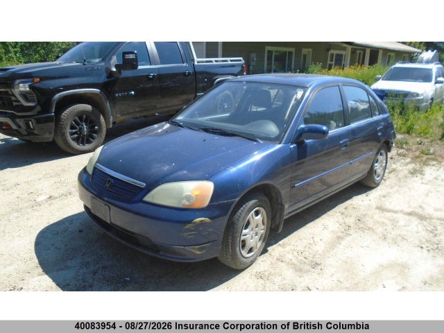 Aukcja sprzedaży 2001 Honda Civic, vin: 2HGES16621H921183, numer aukcji: 40083954