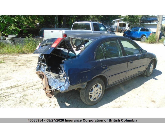 Aukcja sprzedaży 2001 Honda Civic, vin: 2HGES16621H921183, numer aukcji: 40083954