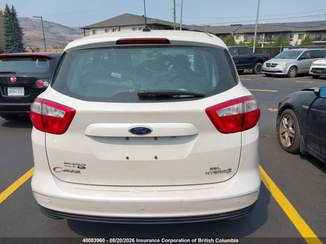2016 Ford C-max Hybrid Sel მანქანა იყიდება აუქციონზე, vin: 1FADP5BU1GL111195, აუქციონის ნომერი: 40083960