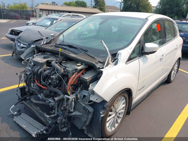 2016 Ford C-max Hybrid Sel მანქანა იყიდება აუქციონზე, vin: 1FADP5BU1GL111195, აუქციონის ნომერი: 40083960