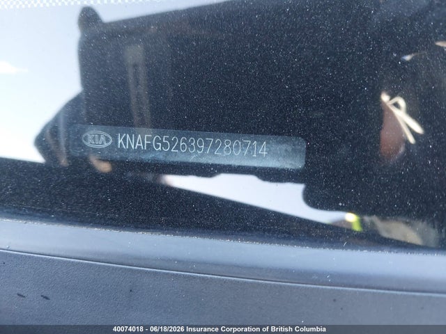 Aukcja sprzedaży 2009 Kia Rondo Lx/ex, vin: KNAFG526397280714, numer aukcji: 40074018
