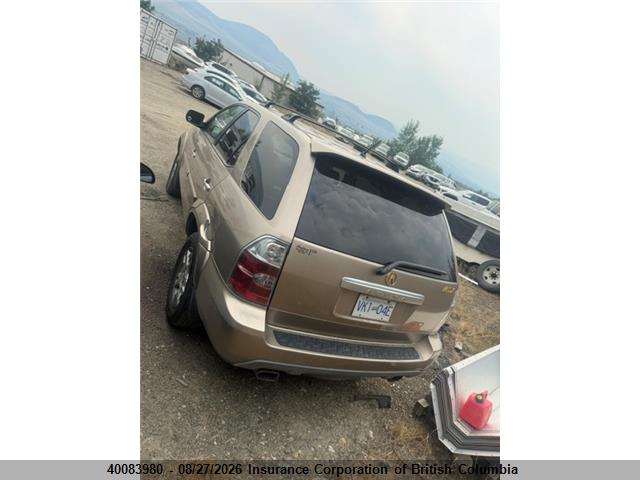 Aukcja sprzedaży 2005 Acura Mdx, vin: 2HNYD18935H002760, numer aukcji: 40083980