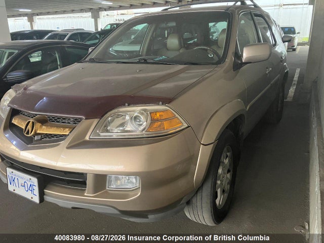 Aukcja sprzedaży 2005 Acura Mdx, vin: 2HNYD18935H002760, numer aukcji: 40083980