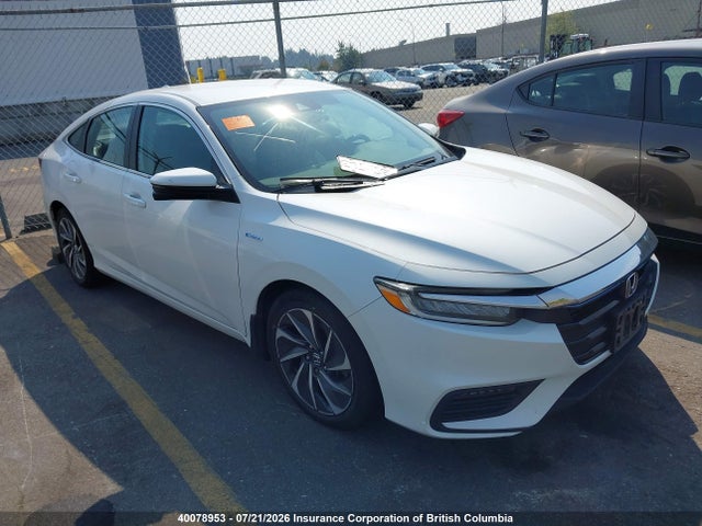 Продаж на аукціоні авто 2019 Honda Insight Ex, vin: 19XZE4F53KE400745, номер лоту: 40078953