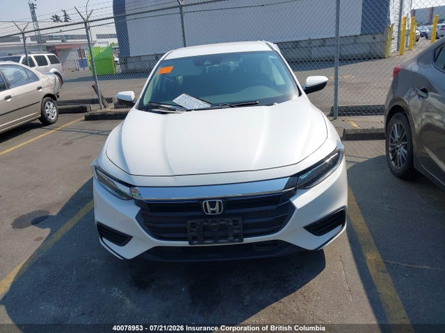 2019 Honda Insight Ex მანქანა იყიდება აუქციონზე, vin: 19XZE4F53KE400745, აუქციონის ნომერი: 40078953