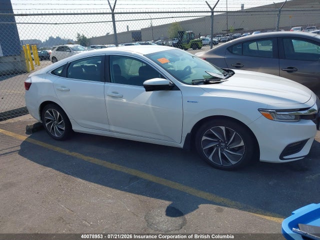 2019 Honda Insight Ex მანქანა იყიდება აუქციონზე, vin: 19XZE4F53KE400745, აუქციონის ნომერი: 40078953