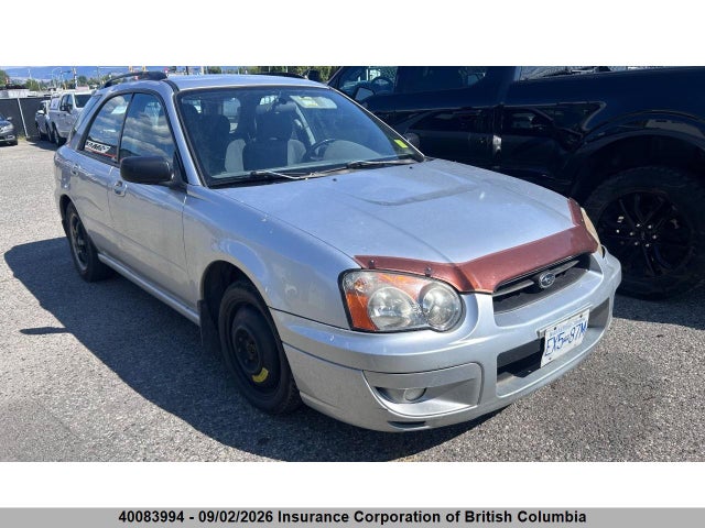 Продаж на аукціоні авто 2004 Subaru Impreza 2.5 Ts, vin: JF1GG65524H811961, номер лоту: 40083994