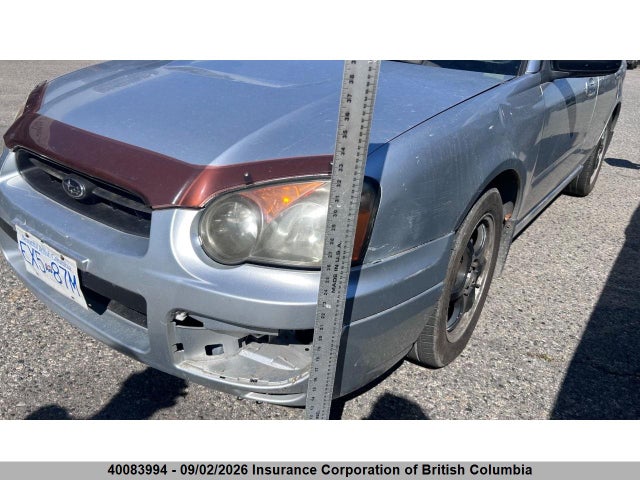 Продаж на аукціоні авто 2004 Subaru Impreza 2.5 Ts, vin: JF1GG65524H811961, номер лоту: 40083994