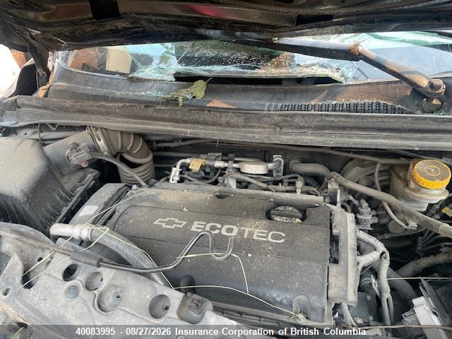 2014 Chevrolet Sonic მანქანა იყიდება აუქციონზე, vin: 1G1JB6EHXE4199969, აუქციონის ნომერი: 40083995