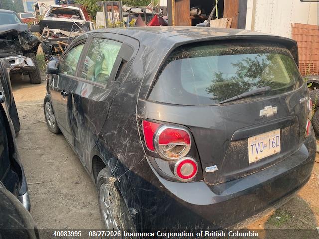 Chevrolet Sonic 2014 1G1JB6EHXE4199969 Image 3