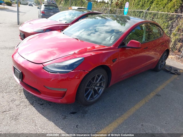 Tesla MODEL 3 2021 5YJ3E1EAXMF082686 Image 2