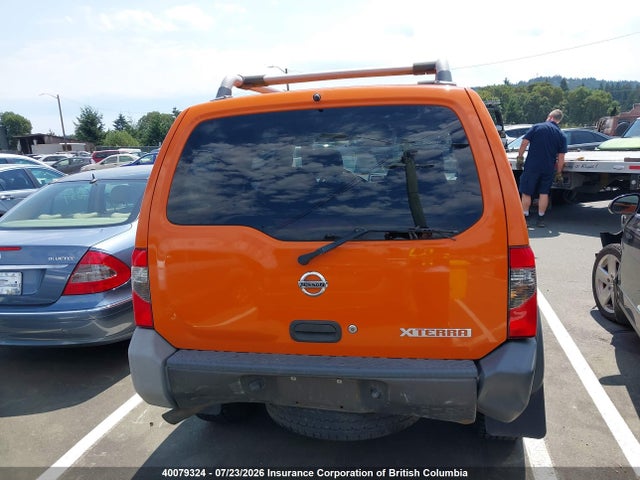 2003 Nissan Xterra Xe/se მანქანა იყიდება აუქციონზე, vin: 5N1ED28Y43C640940, აუქციონის ნომერი: 40079324