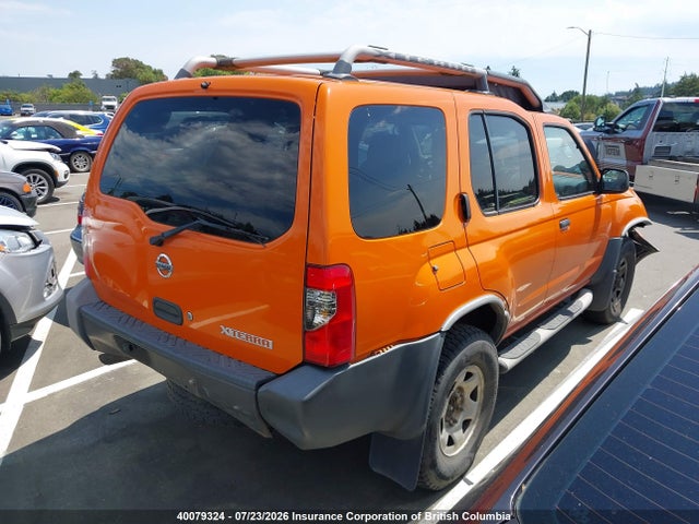 2003 Nissan Xterra Xe/se მანქანა იყიდება აუქციონზე, vin: 5N1ED28Y43C640940, აუქციონის ნომერი: 40079324