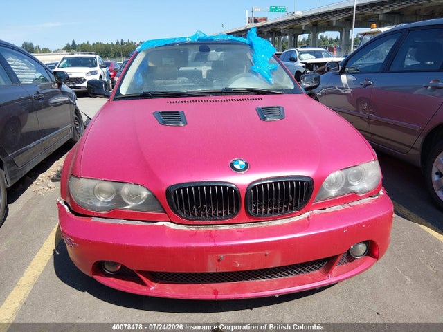 40078478 :رقم المزاد ، WBABD33454PL05100 vin ، 2004 Bmw 325 Ci مزاد بيع