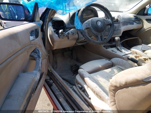 40078478 :رقم المزاد ، WBABD33454PL05100 vin ، 2004 Bmw 325 Ci مزاد بيع