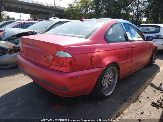 40078478 :رقم المزاد ، WBABD33454PL05100 vin ، 2004 Bmw 325 Ci مزاد بيع
