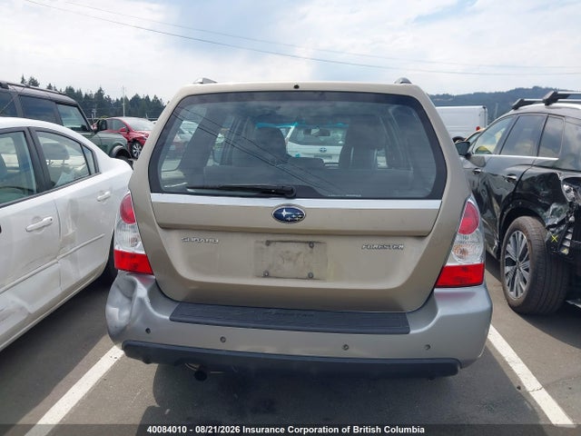 40084010 :رقم المزاد ، JF1SG65638H705821 vin ، 2008 Subaru Forester 2.5x Premium مزاد بيع