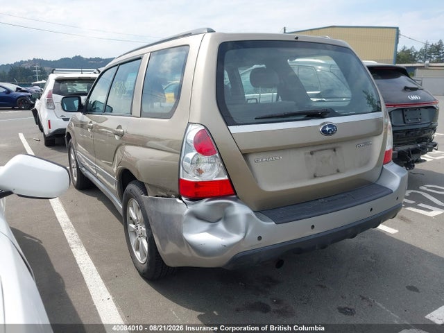 40084010 :رقم المزاد ، JF1SG65638H705821 vin ، 2008 Subaru Forester 2.5x Premium مزاد بيع