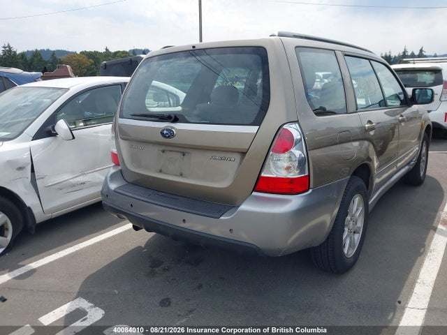 40084010 :رقم المزاد ، JF1SG65638H705821 vin ، 2008 Subaru Forester 2.5x Premium مزاد بيع