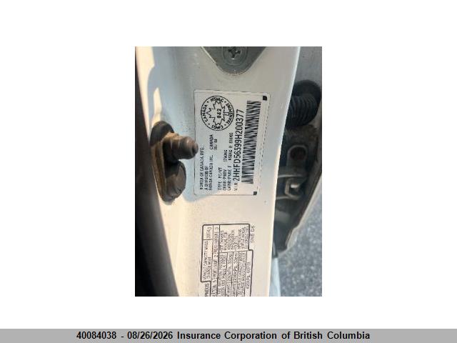 Продажа на аукционе авто 2009 Acura Csx, vin: 2HHFD56599H200377, номер лота: 40084038