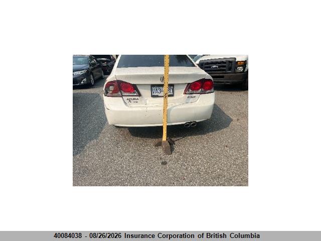 Продажа на аукционе авто 2009 Acura Csx, vin: 2HHFD56599H200377, номер лота: 40084038